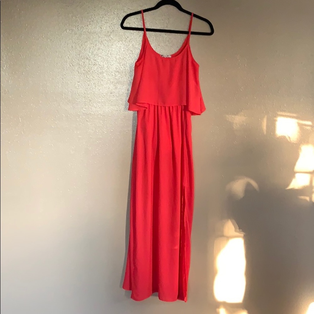 Red Maxi Summer Dress